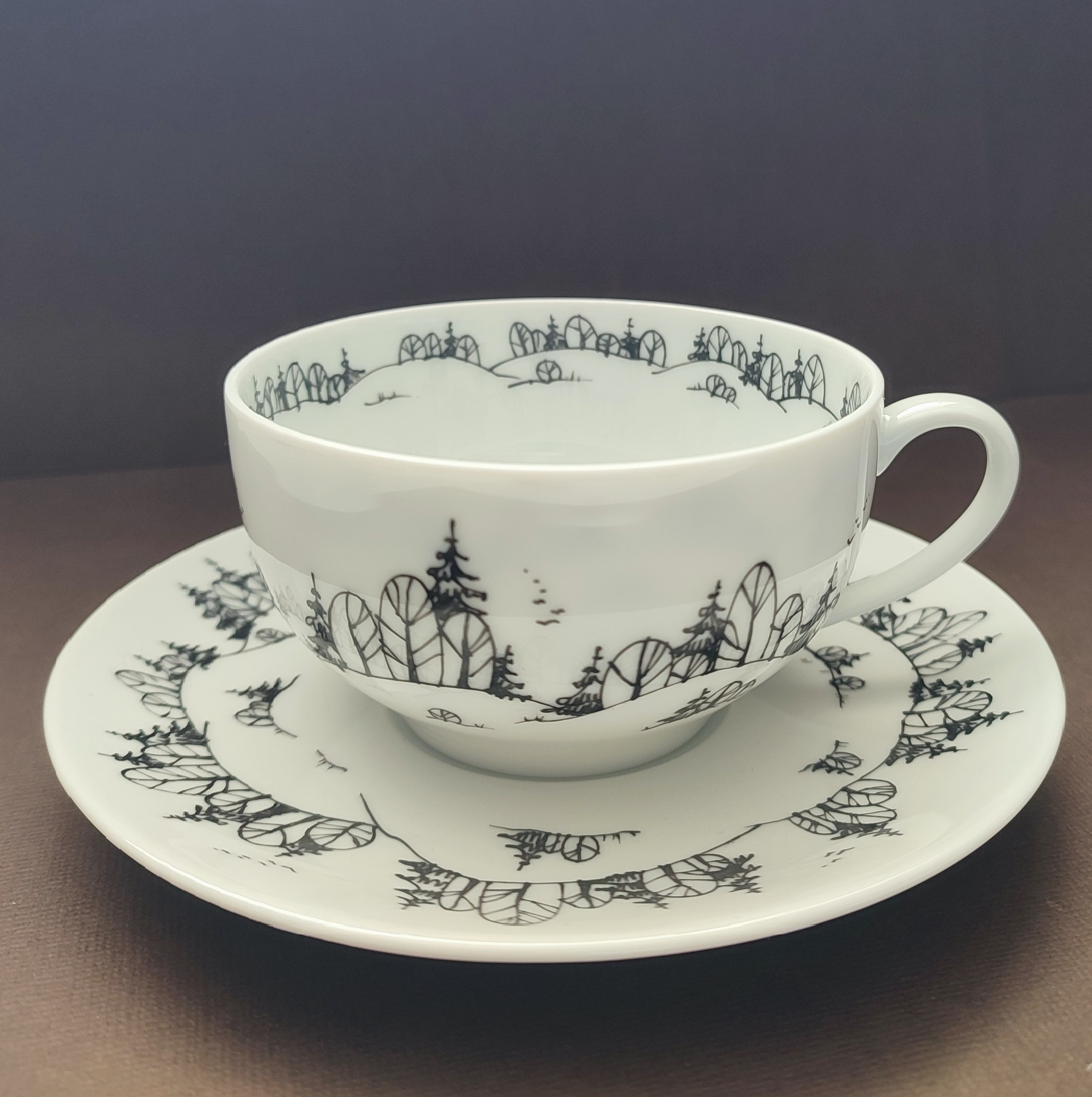 Assiette décorative
